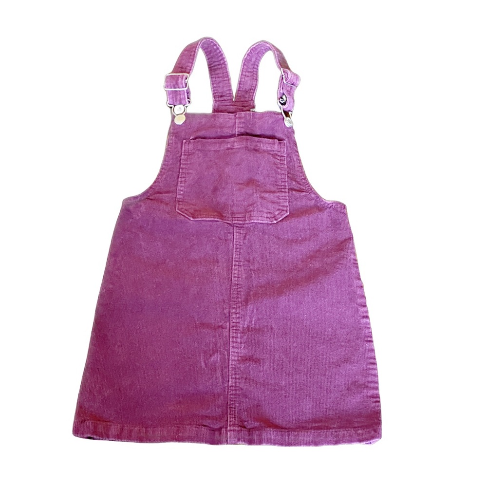 MAROON OVERALL DRESS